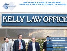 Tablet Screenshot of kelly-lawyers.com